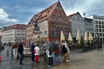 03 Augsburg Merkurbrunnen Weberhaus